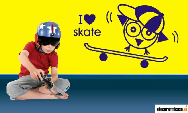 Skate Vinilo decorativo infantil