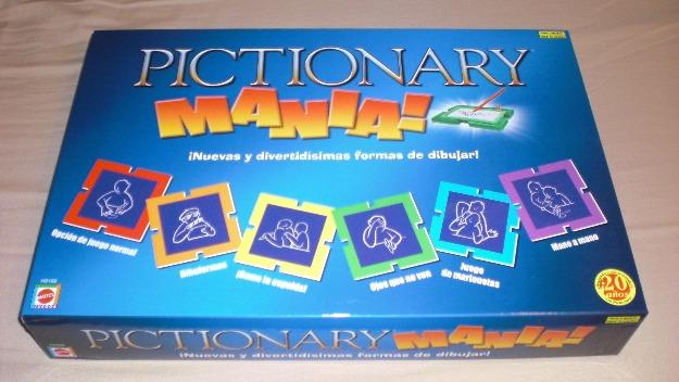 Juego de mesa pictionary mania