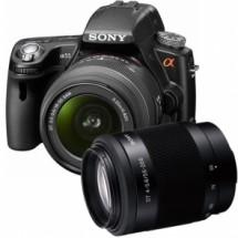 SONY Alpha SLT-A55VY + objetivo 18-55 mm + objetivo 55