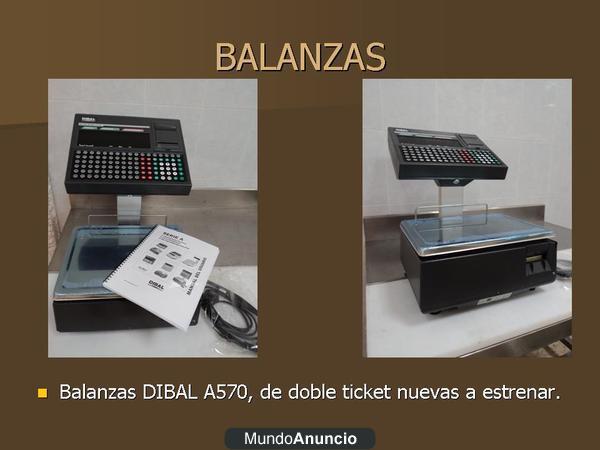 OFERTAS EN BALANZAS DIBAL NUEVAS A ESTRENAR!!!