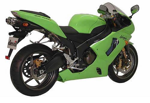 REF. 54175 ESCAPE DEVIL POWER CONCEPT INOX KAWASAKI ZX 6R NINJA / 636 2005-06