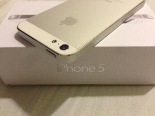 Iphone 5 16gb libre de color blanco