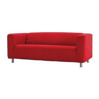 SOFA KLIPPAN 2 PLAZAS + 2 FUNDAS