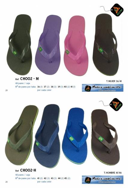 Chanclas brasil beleza shoes