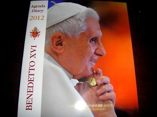 Vaticano, Agenda 2012 de Su Santidad Benedicto XVI.