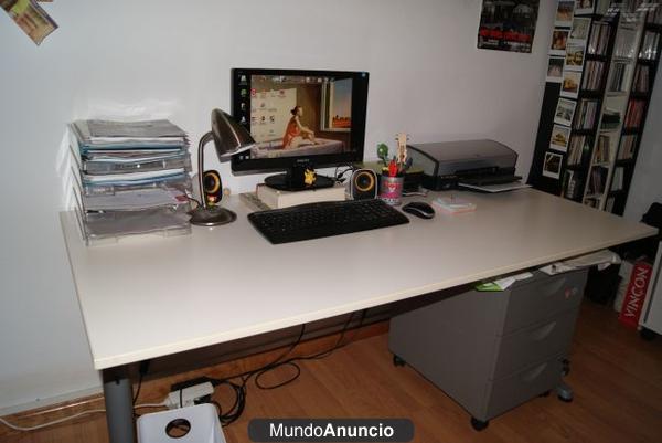 MESA DE ESCRITORIO MUY AMPLIA