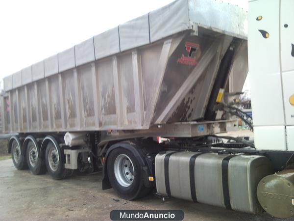 se vende semirremolque fruehauf bañera de aluminio 3 ejes