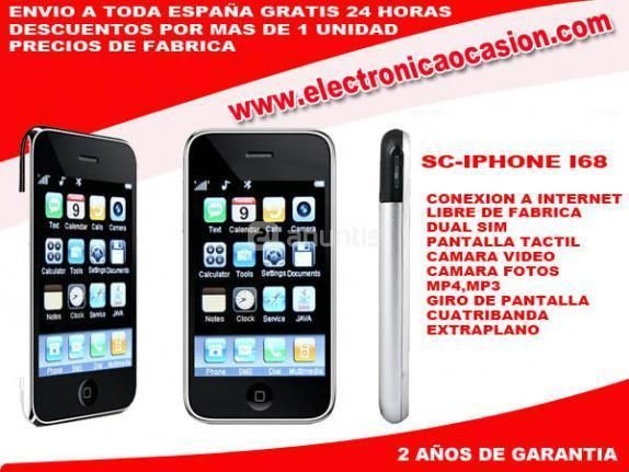 IPHONE I68 UNICO CON 2 SIM DUAL Madrid