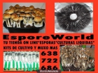 ESPORAS DE PSILOCIBE CUBENSIS ENVIOS EN 48H A TODA ESPAÑA BUSCANOS EN FACEBOOK \"ESPOREWORLD\" - mejor precio | unprecio.es