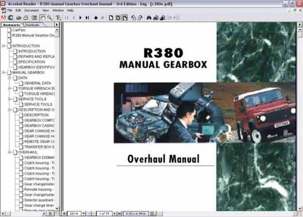 Land Rover Discovery Repair Service workshop Manual 1995 - 1998