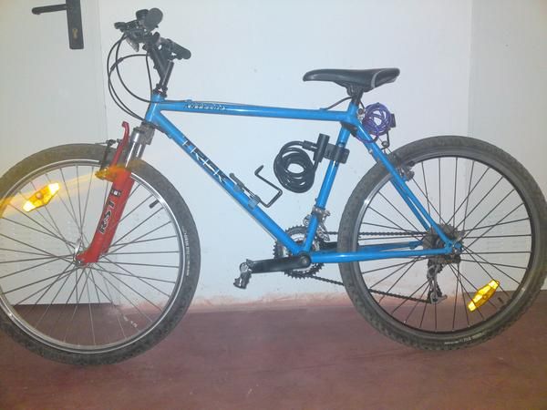 vendo bicicleta trek 820 antelope azul 24 velocidades