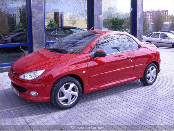 Vendo Peugeot 206 cabrio coupé, 1.6 gasolina