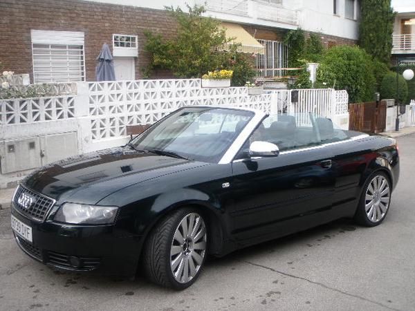 AUDI A4 3.0 CABRIO V6 220CV PRECIOSO Y ELEGANTE