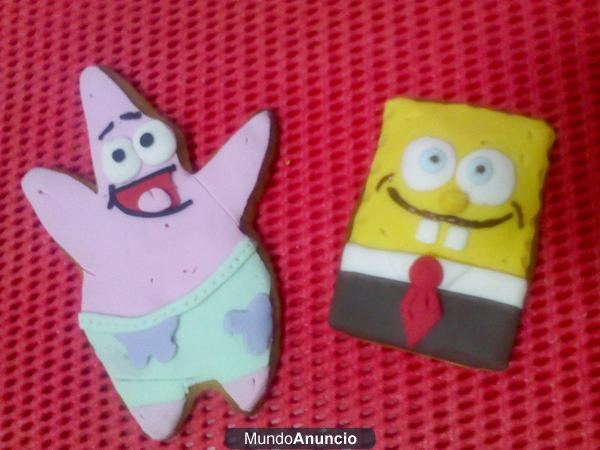 Galletas decoradas con fondant