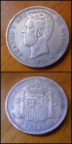 Moneda Amadeo I