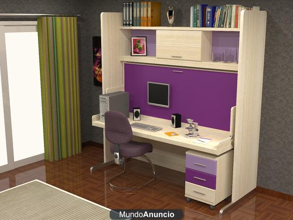 * MUEBLES PARCHIS*   Literas abatibles/Literas abatibles en Madrid/ muebles juveniles