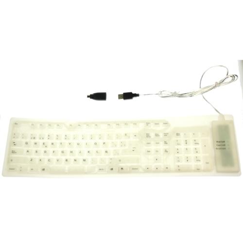 Teclado de Silicona para PC Usb-Ps2 Colores