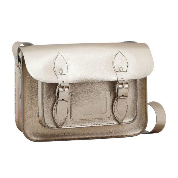 Bolso de piel Satchel