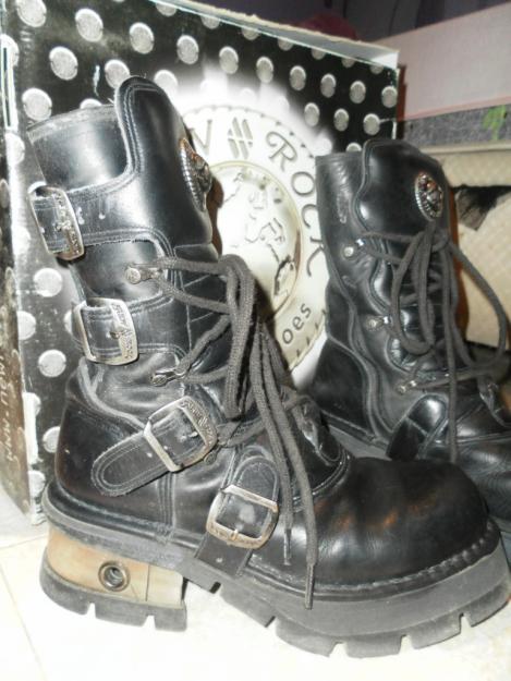 Botas New Rock piel negra M-373-S1 unisex nº40-41