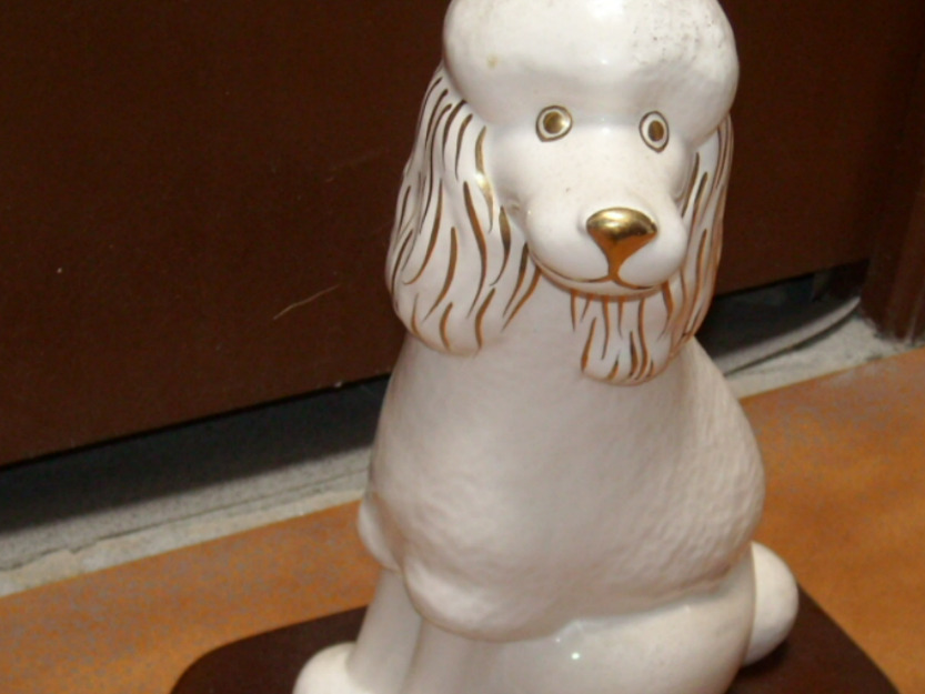 Perro de ceramica