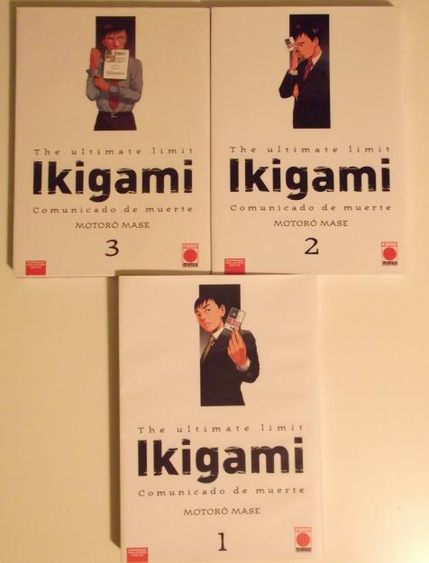 Se vende Colección Ikigami nº 1,2 y 3