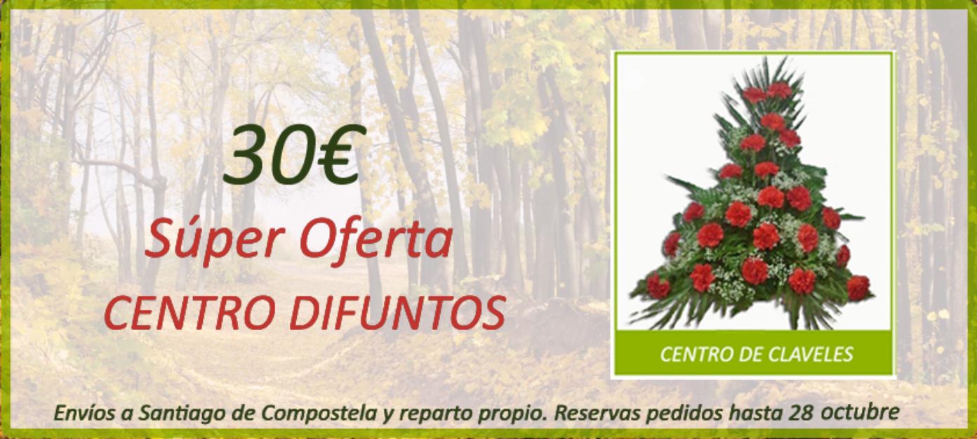 Ofertas de flores para dia de difuntos, Floristería Santiago envío a domicilio