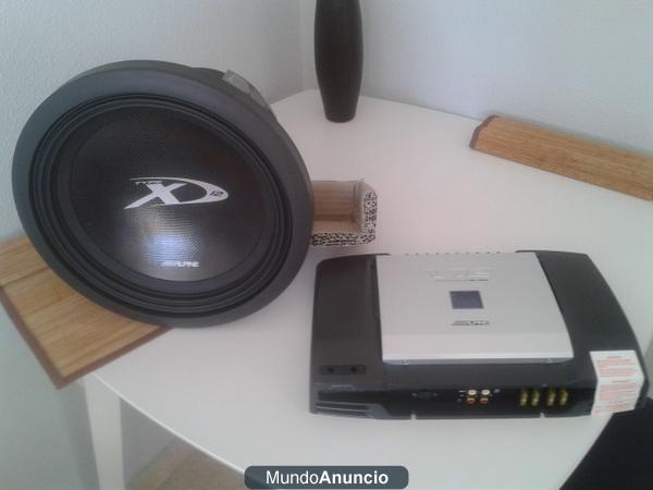 VENDO EQUIPO DE MUSICA PARA COCHE ALPINE 6000 WTS