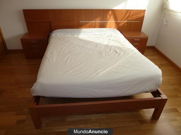 Mejor precio muebles habitación cama matrimonio 135 muy baratos más colchón gratis