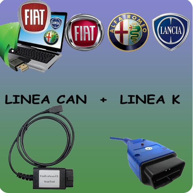 Diagnosis fiat linea k + linea can