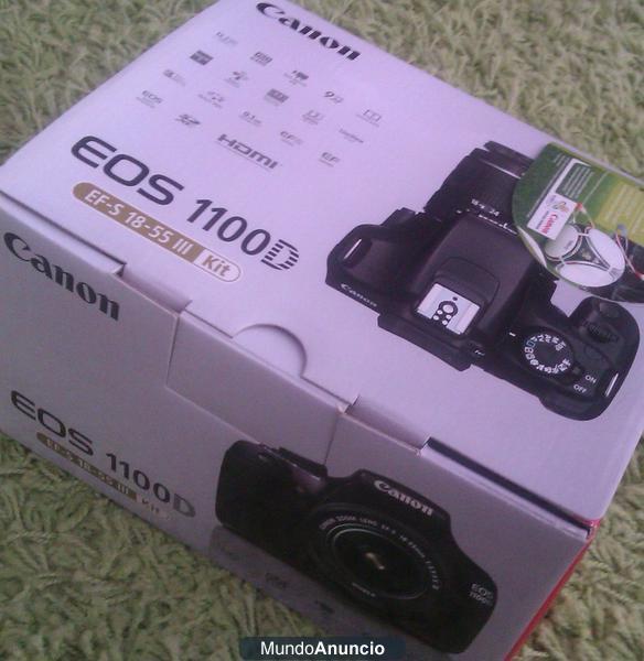 Canon EOS 1100d nueva a estrenar