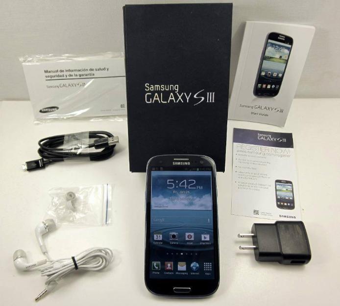 Samsung Galaxy S3 64GB Pebble azul y blanco