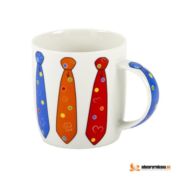 Set de 6 Tazas Corbatas