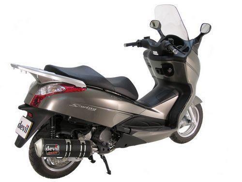 ESCAPE DEVIL RUNNER CARBONO LINEA COMPLETA HONDA 125 S-WING 2007-