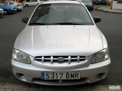 Vendo hyundai accent 1300 GL 12V 5 puertas 85 CV 1800 euros