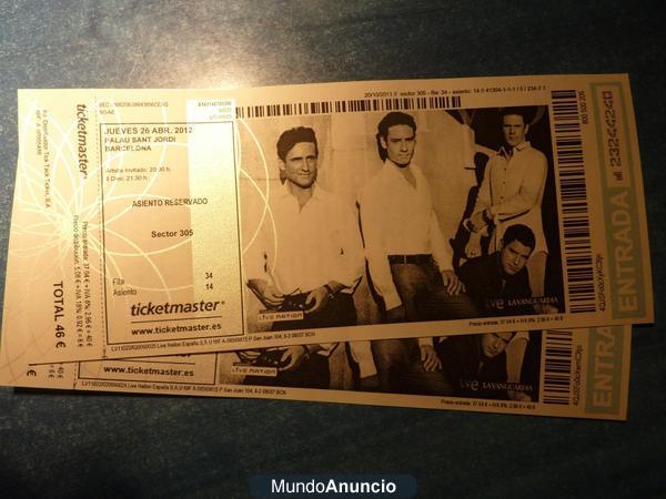 2 entradas para IL DIVO