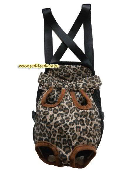 Mochila Leopardo para Perro