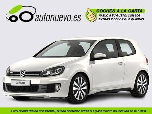 Volkswagen Golf GTD 2.0tdi 170cv DSG 6vel . Blanco. Nuevo.