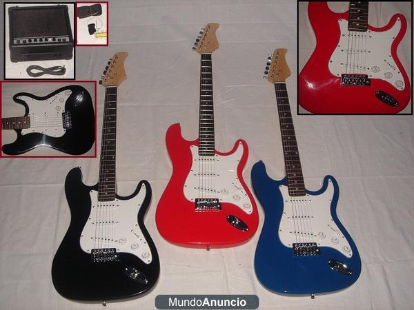 GUITARRA ELECTRICA CON AMPLIFICADOR