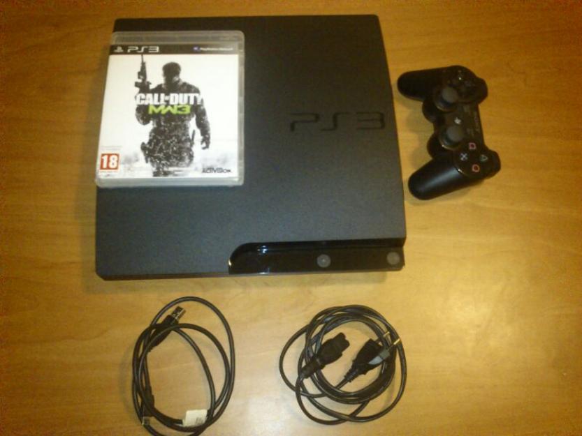 Ps3 slim 160gb con solo 1 año y 10 meses de uso