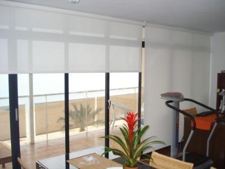 cortinas enrollables de screen