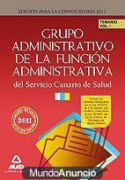 LIBROS OPOSICION ADMINISTRATIVO HOSPITAL DE CANARIAS (HUC),