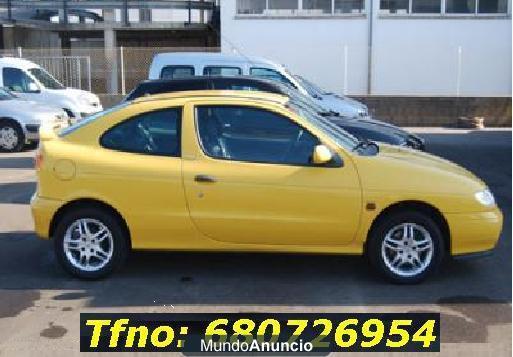 RENAULT MEGANE COUPE, 1.6 GASOLINA (AÑO 1997)