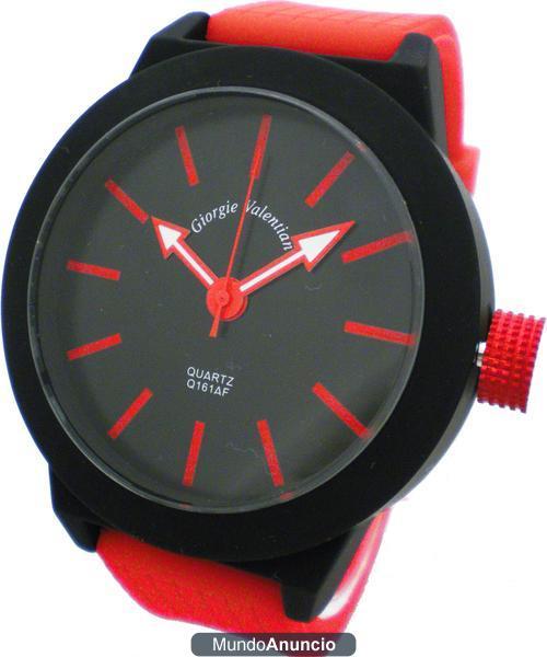 Reloj original GV*CALIFORNIA SURF ROJO*55mm XXL