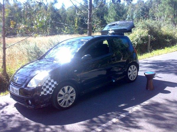 vendo citroen c2 vts 1.6 125 cv negro 2005