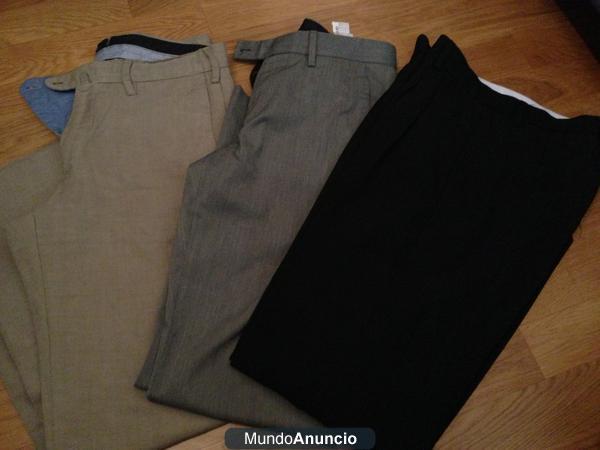 Pantalones traje chico