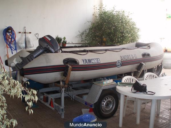 SE VENDE LANCHA ZODIAC YAMAHA 400S