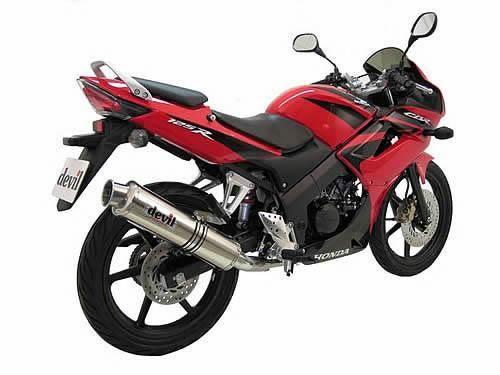 ESCAPE DEVIL RACER INOX HONDA 125 CBR 2004-