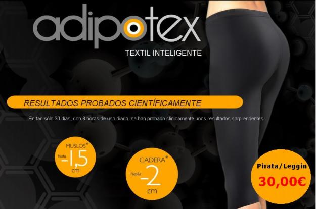 Adipotex mallas reductoras. ¡El textil inteligente!