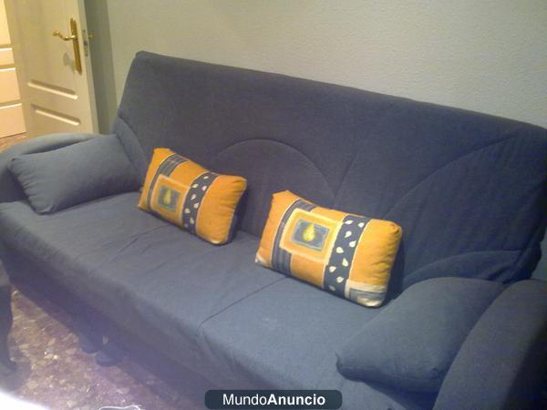 oportunidad sofa cama nuevo,2 sillas,mesa,2cuadros 100e