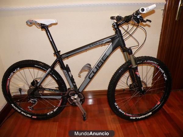 Intercambio Mountanbike CUBE rigida por doble.